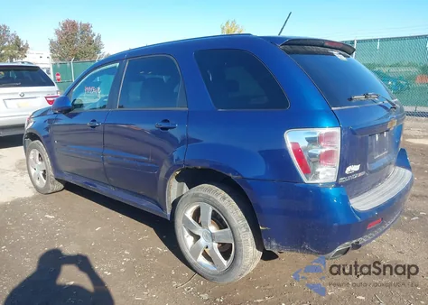 2008 Chevrolet Equinox Sport z USA, uszkodzony, nr VIN 2CNDL737X86031376